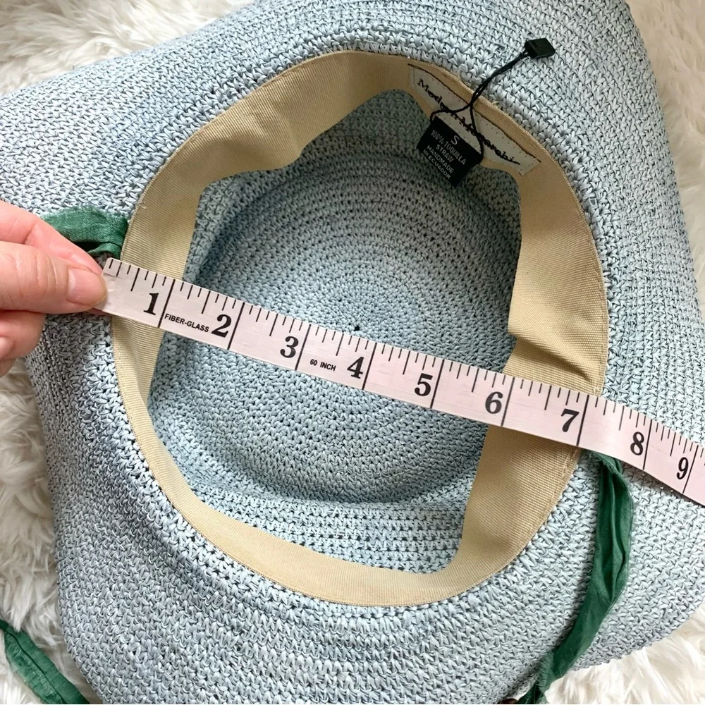 NEW Anthropologie Modern Monarchie Rio Beaded Bucket Hat NWOT - Picture 12 of 16